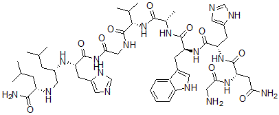 CAS#: 135467-88-8， leucyl(9)-psi-methylamino-leucine(10)-Neuromedin C