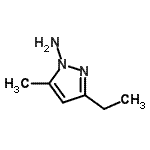 CAS#: 135634-94-5， 3-Ethyl-5-Methyl-1H-Pyrazol-1-Amine