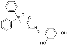 CAS#: 135689-10-0， 2-(Diphenylphosphinyl)-Acetic Acid 2-[(2,4-Dihydroxyphenyl)Methylene]Hydrazide