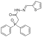 CAS#: 135689-14-4， 2-Di(Phenyl)Phosphoryl-N-(Thiophen-2-Ylmethylideneamino)Acetamide