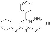 CAS#: 135718-67-1， 5,6,7,8-Tetrahydro-2-(Methylthio)-4-Phenyl-[1]Benzothieno[2,3-d]Pyrimidin-3(4H)-Amine Hydroiodide (1:1)