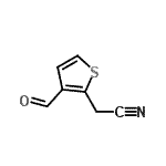 CAS#: 135737-17-6， (3-Formyl-2-Thienyl)Acetonitrile