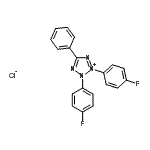 CAS#: 135788-09-9， 2,3-Bis(4-Fluorophenyl)-5-Phenyl-2H-Tetrazol-3-Ium Chloride