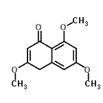 CAS#: 13586-04-4， 3,6,8-Trimethoxy-1(4H)-Naphthalenone