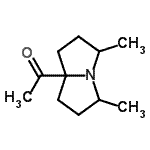CAS#: 135938-13-5， 1-(3,5-Dimethyltetrahydro-1H-Pyrrolizin-7A(5H)-Yl)Ethanone