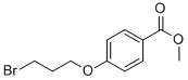 structure of CAS# 135998-88-8, 4-(3-Bromopropoxy)-Benzoic Acid Methyl Ester;4-(3-BROMO-PROPOXY)-BENZOIC ACID METHYL ESTER;METHYL 4-(3-BROMOPROPOXY)BENZENECARBOXYLATE;Methyl 4-(3-Bromopropoxy)Benzoate