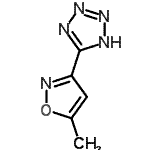 CAS#: 13600-36-7， 5-(5-Methylisoxazol-3-Yl)-1H-Tetrazole