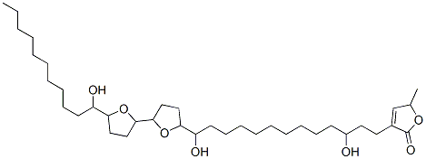CAS#: 136005-76-0， 3-[3,13-Dihydroxy-13-[Octahydro-5'-(1-Hydroxyundecyl)[2,2'-Bifuran]-5-Yl]Tridecyl]-5-Methyl-2(5H)-Furanone