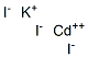 CAS#: 13601-63-3， (T-4)-Tetraiodo-Cadmate Dipotassium