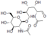 CAS#: 136036-84-5， N-[(2R,3R,4R,5S,6R)-2-[(2R,3R,4R,5R)-5-Acetamido-2,3,4-Trihydroxy-6-Oxohexoxy]-4,5-Dihydroxy-6-(Hydroxymethyl)Oxan-3-Yl]Acetamide