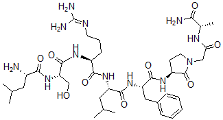 CAS#: 136101-07-0， gamma-Lactam(11) Human Growth Hormone (6-13)
