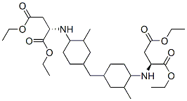 CAS#: 136210-32-7， Diethyl 2-[[4-[[4-[(1,4-Diethoxy-1,4-Dioxobutan-2-Yl)Amino]-3-Methylcyclohexyl]Methyl]-2-Methylcyclohexyl]Amino]Butanedioate