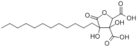 CAS#: 136266-37-0， (2R,3R,4S)-3-Carbonoperoxoyl-4-Dodecyl-4-Hydroxy-5-Oxooxolane-2-Carboxylic Acid