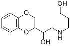 CAS#: 13627-76-4， alpha-[[(3-Hydroxypropyl)Amino]Methyl]-1,4-Benzodioxane-2-Methanol