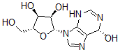CAS#: 136315-04-3， (2R,3R,4S,5R)-2-[(6R)-6-Hydroxy-3,6-Dihydropurin-9-Yl]-5-(Hydroxymethyl)Oxolane-3,4-Diol