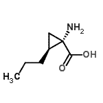 CAS#: 136328-39-7， (1S,2S)-1-Amino-2-Propylcyclopropanecarboxylic Acid