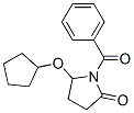 CAS#: 136410-22-5， 1-(Benzoyl)-5-Cyclopentyloxypyrrolidin-2-One