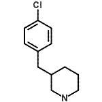 CAS#: 136422-52-1， 3-(4-Chlorobenzyl)Piperidine