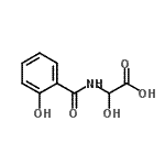 CAS#: 136492-94-9， Hydroxy[(2-Hydroxybenzoyl)Amino]Acetic Acid