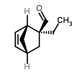CAS#: 136577-69-0， (1R,4R,5S)-5-Ethylbicyclo[2.2.1]Hept-2-Ene-5-Carbaldehyde