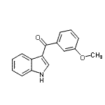 CAS#: 136672-25-8， 1H-Indol-3-Yl(3-Methoxyphenyl)Methanone