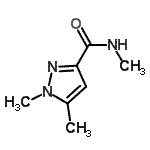 CAS#: 136678-94-9， N,1,5-Trimethyl-1H-Pyrazole-3-Carboxamide