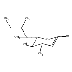 CAS#: 136737-07-0， Methyl 4,5-di-O-acetyl-2,6-anhydro-3-deoxy-6-(1,2,3-triacetoxypropyl)hex-2-enonate