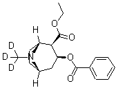 CAS#: 136765-30-5， (1R,2R,3S,5S)-3-(Benzoyloxy)-8-(Methyl-D3)-8-Azabicyclo[3.2.1]Octane-2-carboxylic Acid Ethyl Ester