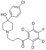 CAS#: 136765-35-0， 4-[4-(4-Chlorophenyl)-4-Hydroxy-1-Piperidinyl]-1-(4-Fluorophenyl-2,3,5,6-D4)-1-Butanone