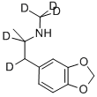 CAS#: 136765-43-0， alpha-Methyl-N-(Methyl-D3)-1,3-Benzodioxole-5-Ethan-alpha,beta-D2-Amine