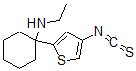 CAS#: 136811-74-0， N-Ethyl-1-(4-Isothiocyanatothiophen-2-Yl)Cyclohexan-1-Amine
