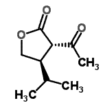 CAS#: 136814-07-8， (3S,4R)-3-Acetyl-4-Isopropyldihydro-2(3H)-Furanone