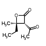 CAS#: 136814-10-3， (3S,4R)-3-Acetyl-4-Ethyl-4-Methyl-2-Oxetanone
