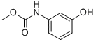 structure of CAS# 13683-89-1, Methyl (3-Hydroxyphenyl)-Carbamate;N-(3-Hydroxyphenyl)Carbamic Acid Methyl Ester;3-((Methoxycarbonyl)Amino)Phenol;Brn 2414735