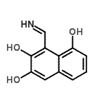 CAS#: 136843-47-5， 8-Carbonoimidoyl-1,6,7-naphthalenetriol