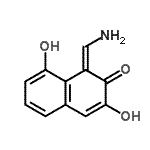 CAS#: 136843-50-0， (1Z)-1-(Aminomethylene)-3,8-Dihydroxy-2(1H)-Naphthalenone