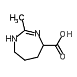 CAS#: 137023-66-6， 2-Methyl-4,5,6,7-Tetrahydro-1H-1,3-Diazepine-4-Carboxylic Acid