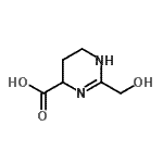 CAS#: 137023-68-8， 2-(Hydroxymethyl)-1,4,5,6-Tetrahydro-4-Pyrimidinecarboxylic Acid