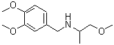 CAS#: 137071-61-5， N-(3,4-Dimethoxybenzyl)-1-Methoxy-2-Propanamine