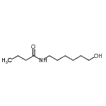 CAS#: 137160-72-6， N-(6-Hydroxyhexyl)Butanamide