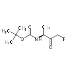 CAS#: 137186-70-0， 2-Methyl-2-Propanyl [(2S)-4-Fluoro-3-Oxo-2-Butanyl]Carbamate