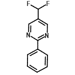 CAS#: 137279-35-7， 5-(Difluoromethyl)-2-Phenylpyrimidine
