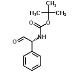 CAS#: 137284-11-8， 2-Methyl-2-Propanyl [(1R)-2-Oxo-1-Phenylethyl]Carbamate