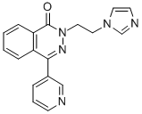CAS#: 137381-31-8， 2-(2-Imidazol-1-Ylethyl)-4-Pyridin-3-Ylphthalazin-1-One