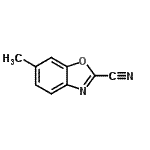 CAS#: 137426-78-9， 6-Methyl-1,3-Benzoxazole-2-Carbonitrile