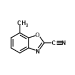 CAS#: 137426-83-6， 7-Methyl-1,3-Benzoxazole-2-Carbonitrile