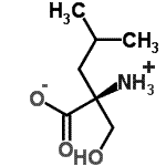 CAS#: 137503-93-6， (2S)-2-Ammonio-2-(Hydroxymethyl)-4-Methylpentanoate