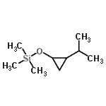 CAS#: 137518-43-5， [(2-Isopropylcyclopropyl)Oxy](Trimethyl)Silane