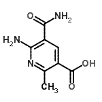 CAS#: 137522-54-4， 6-Amino-5-Carbamoyl-2-Methylnicotinic Acid