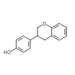 CAS#: 137524-96-0， 4-(3,4-Dihydro-2H-Chromen-3-Yl)Phenol